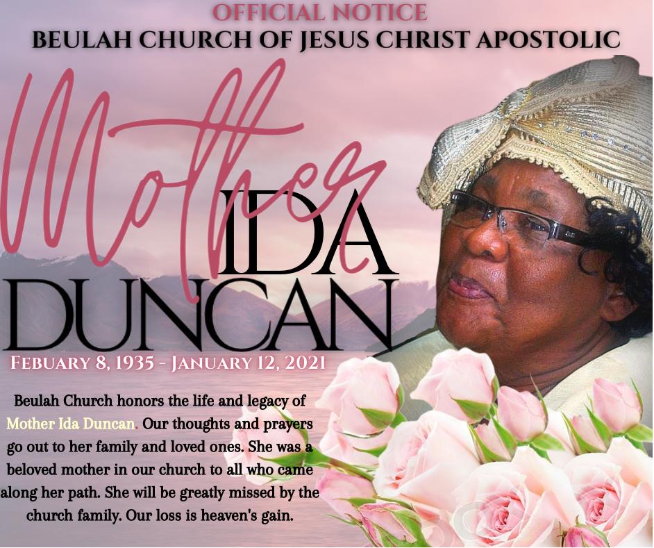 Read more about the article tributes for Mother Duncan